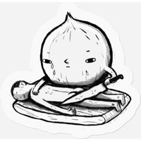 Onion Role Reversal - Onion - Stickers
