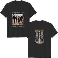Vintage 90s 1995 The Highwaymen The Road Goes On Forever Tour T Shirt — Mens T Shirts