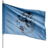 Proud Deutsch Drahthaar Dog Portrait - Deutsch Drahthaar - House Flags — Drapeaux décoratifs