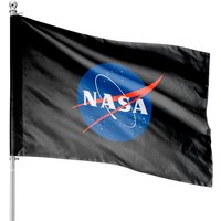 Nasa Meatball Logo Insignia Symbol Nasa House Flags — Drapeaux décoratifs