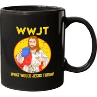 Disc Golf What Would Jesus Throw Frisbee Golf Mugs — Tasses et gobelets