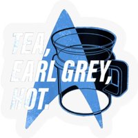 Next Generation Tea Earl Grey Graphic Stickers — Autocollants et stickers