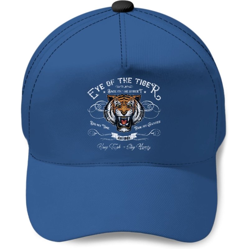 The Eye Of The Tiger, Distressed - The Eye Of The Tiger - Baseball Caps — Casquette de baseball