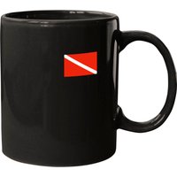 Dive Flag Two Sided Scuba Diving Instructor Mugs