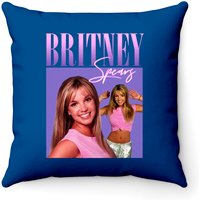 Britney Spears 90s Vintage Hip-hop Throw Pillows