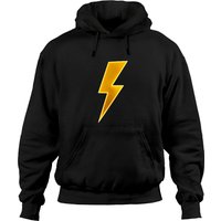 Yellow Lightning Bolt Thunder Hoodies — Sweats à capuche pour hommes