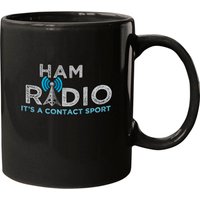 Ham Radio Its A Contact Sport Ham Radio Gifts Pullover Mugs — Mugs & Tumblers