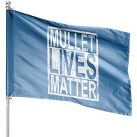 Mullet Lives Matter House Flags Redneck Gifts White Trash — Drapeaux décoratifs