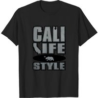 Cali Lifestyle T-shirts Mall Items California Republic Designs Unisex — T-shirts pour hommes
