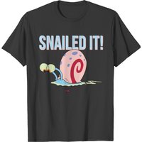 Gary The Snail Snailed It! Pullover T-shirts — T-shirts pour hommes