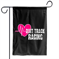 Dirt Track Racing Stock Car Racing Pullover Garden Flags — Drapeaux décoratifs