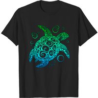 Watercolor Turtle T-shirts Sea Turtle Hawaiian Honu — T-shirts pour hommes