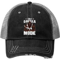 Gorilla Mode Bodybuilding Workout Beast Fitness Gym - Gift Pullover Print Trucker Hat — Casquette de baseball