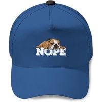 Nope Lazy English Bulldog Dog Lover Gift Pullover Baseball Caps