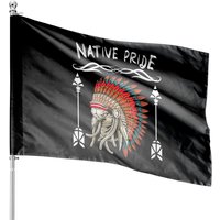 Native American Pullover House Flags — Decorative Flags