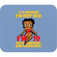 Black Betty Birthday Boop Motivational 1102 Mouse Pads — Mouse Pads & Desk Mats