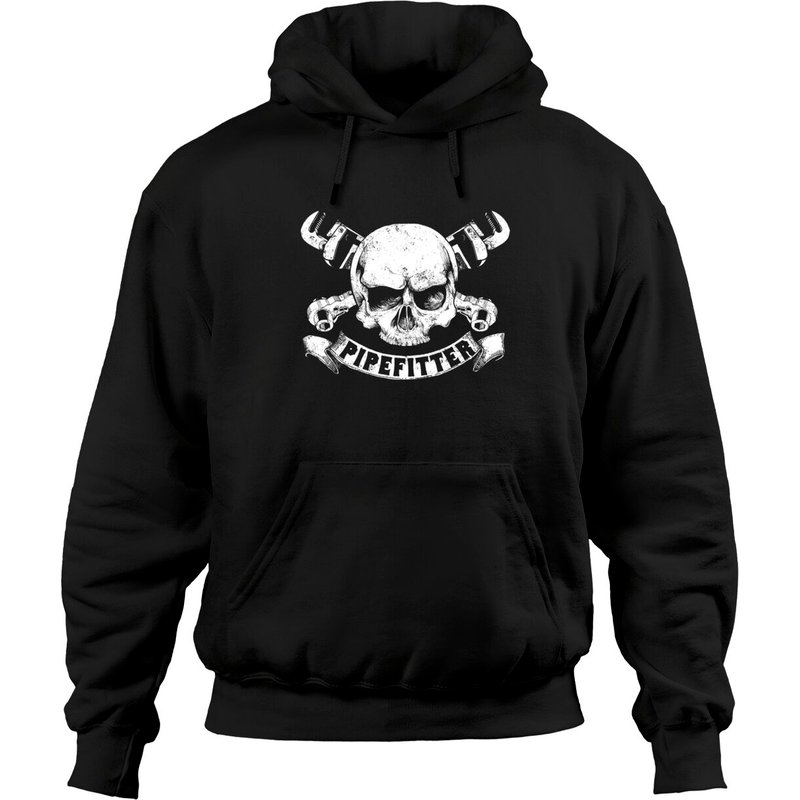 Pipefitter Logo Hoodies — Mens Hoodies