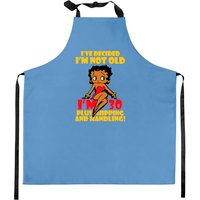 Black Betty Birthday Boop Motivational 1102 Kitchen Aprons — Kitchen Aprons