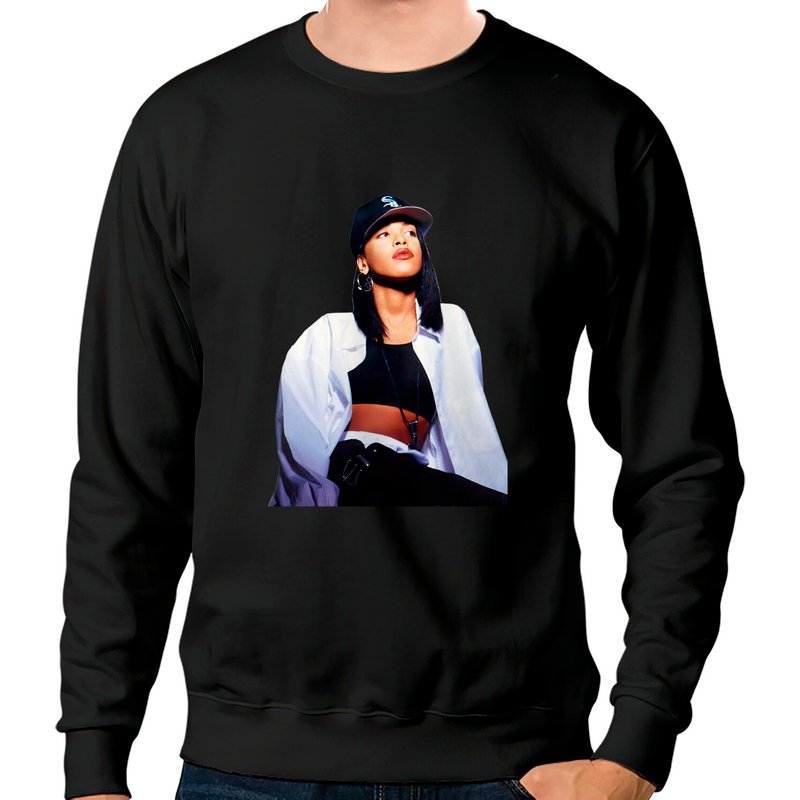 Vintage Style Aaliyahshirt, Aaliyah Vintage Sweatshirts — Sweats à capuche pour hommes