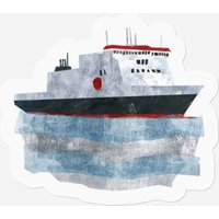 Ferry Boat - Ferry - Stickers