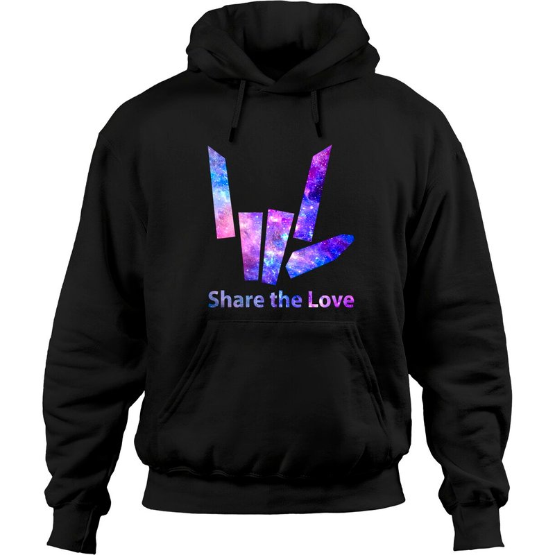 Share The Love Galaxy - Share The Love - Hoodies — Sweats à capuche pour hommes