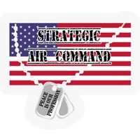 Strategic Air Command - Peace Is Our Profession - Strategic Air Command - Stickers — Stickers & Decals