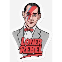 Loner Rebel - Pee Wee Herman - Stickers