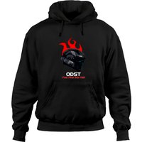 Halo Odst Helmet Red Flame - Feet First Into Hell - Halo - Hoodies — Sweats à capuche pour hommes