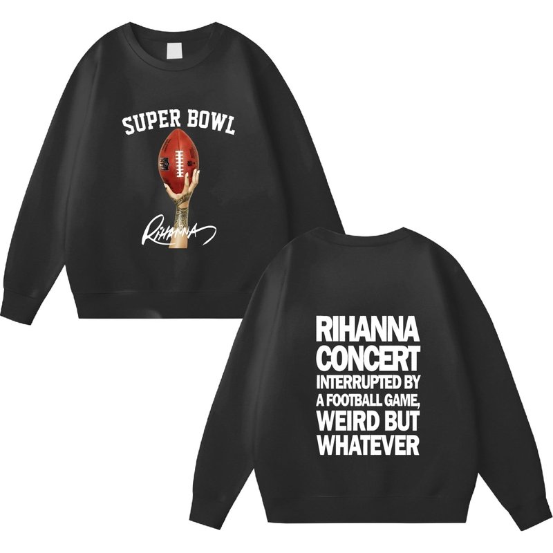 Rihanna Bowl Halftime, Football Game Unisex Shirt — Sweats à capuche pour hommes