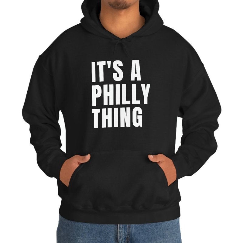 It's A Philly Thing Hoodie, Eagle Hooded Sweatshirt, Philadelphia Eagle Hoodie — Sweats à capuche pour hommes