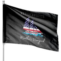 Sail Martha's Vineyard - Marthas Vineyard - House Flags — Drapeaux décoratifs