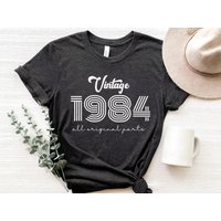 Vintage 1984 Shirt, 38th Birthday, 38th Birthday Gift, Vintage Birthday Shirt, 1984 T-shirt