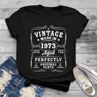 Vintage Made In 1973 50th Birthday Decorations T-shirt — T-shirts pour hommes