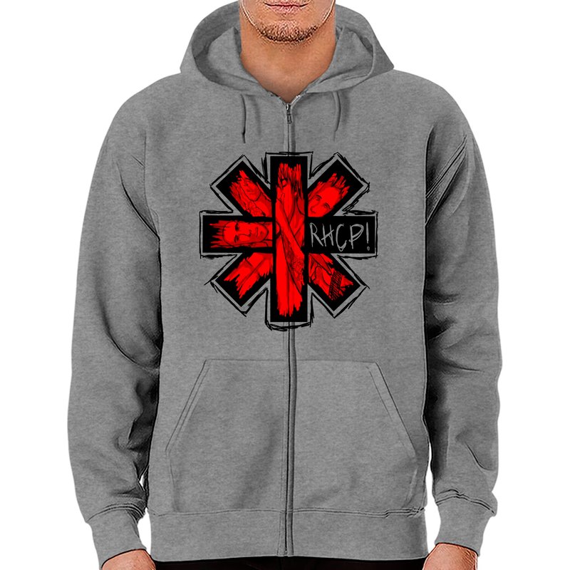 Red Hot Chili Peppers Concert Zip Hoodie — Sweats à capuche pour hommes