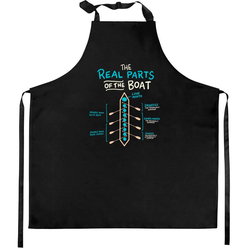 The Real Parts Of The Boat - Funny Rowing - The Real Parts Of The Boat - Kitchen Aprons
