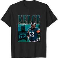 Limited Jason Kelce Shirt Vintage 90s #62 Shirt — T-shirts pour hommes