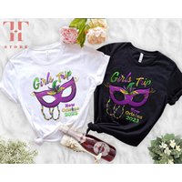 Mardi Gras T-shirt, Girls Trip 2023 Shirt, Mardi Gras Celebration Shirt — T-shirts pour hommes