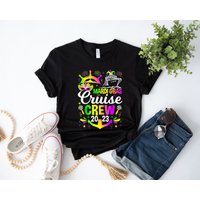 Mardi Gras Cruise Crew 2023 Cruising Funny Festival Party T-shirt, Mardi Gras Carnival