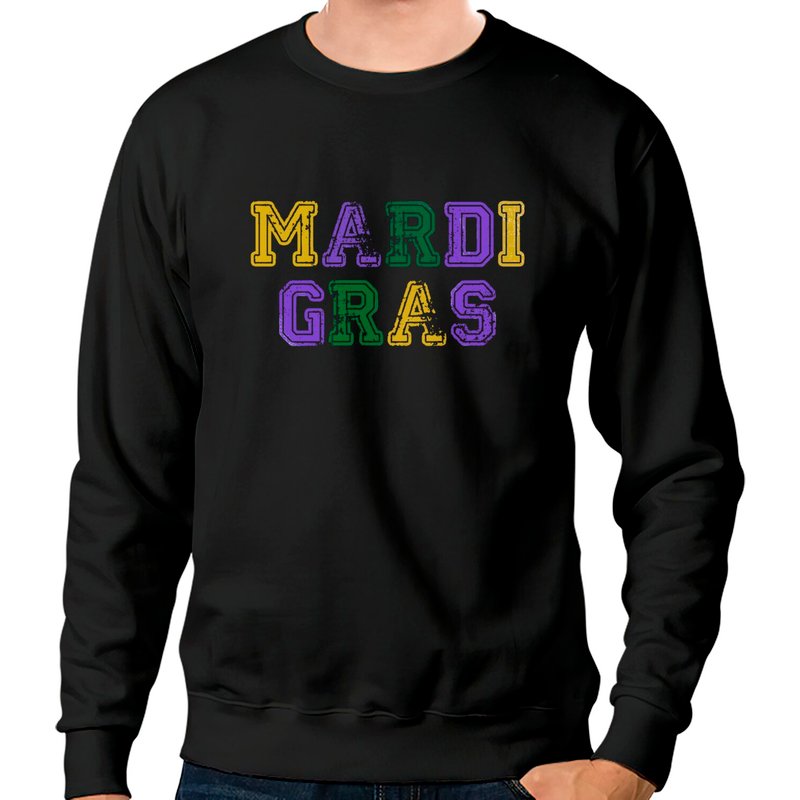 Mardi Gras Sweatshirt|mardi Gras Costum Sweatshirt