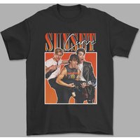 Vintage Sunset Curve, Julie And The Phantom T-shirt — T-shirts pour hommes
