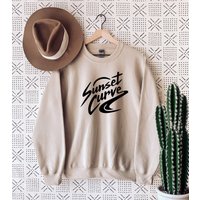 Sunset Curve Band Sweatshirt, Julie And The Phantoms Sweatshirt