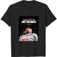 Know Your Role And Shut Your Mouth T-shirt, American Football Shirt