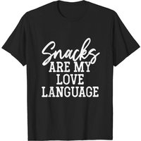 Snacks Are My Love Language - Shirt — T-shirts pour hommes