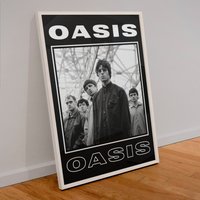 Oasis Band Poster | Photo Print | Liam Noel Gallagher Poster — Posters & Prints