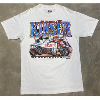 Vintage 1990 Steve Kinser Sprint Car Tee — T-shirts pour hommes