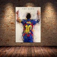 Lionel Messi Argentina National Team Poster, Lionel Messi Poster — Posters & Prints