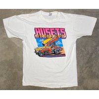 Vintage 1989 Husets Speedway Sioux Falls South Dakota Track Tee — T-shirts pour hommes