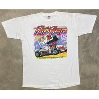 Vintage 1989 Steve Kinser Sprint Car Tee