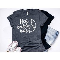 Baseball Shirt - Hey Batter Batter Shirt - Baseball Tees — T-shirts pour hommes
