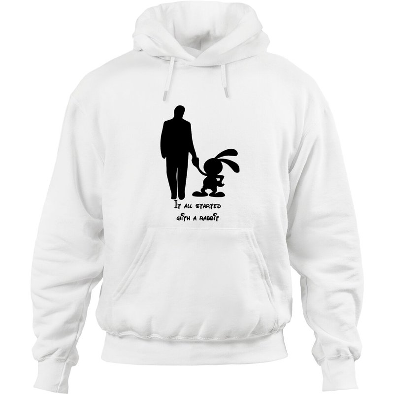 It All Started With A Rabbit - Oswald The Lucky - Hoodies — Sweats à capuche pour hommes